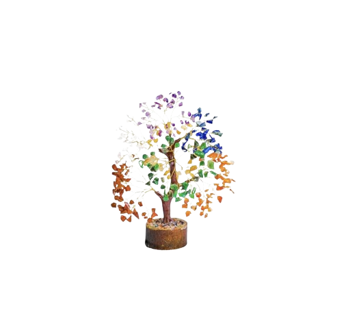 Crystal Tree - Pyrite (7 Chakra Gemstone Tree)